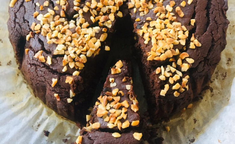 zwarte bonen brownie