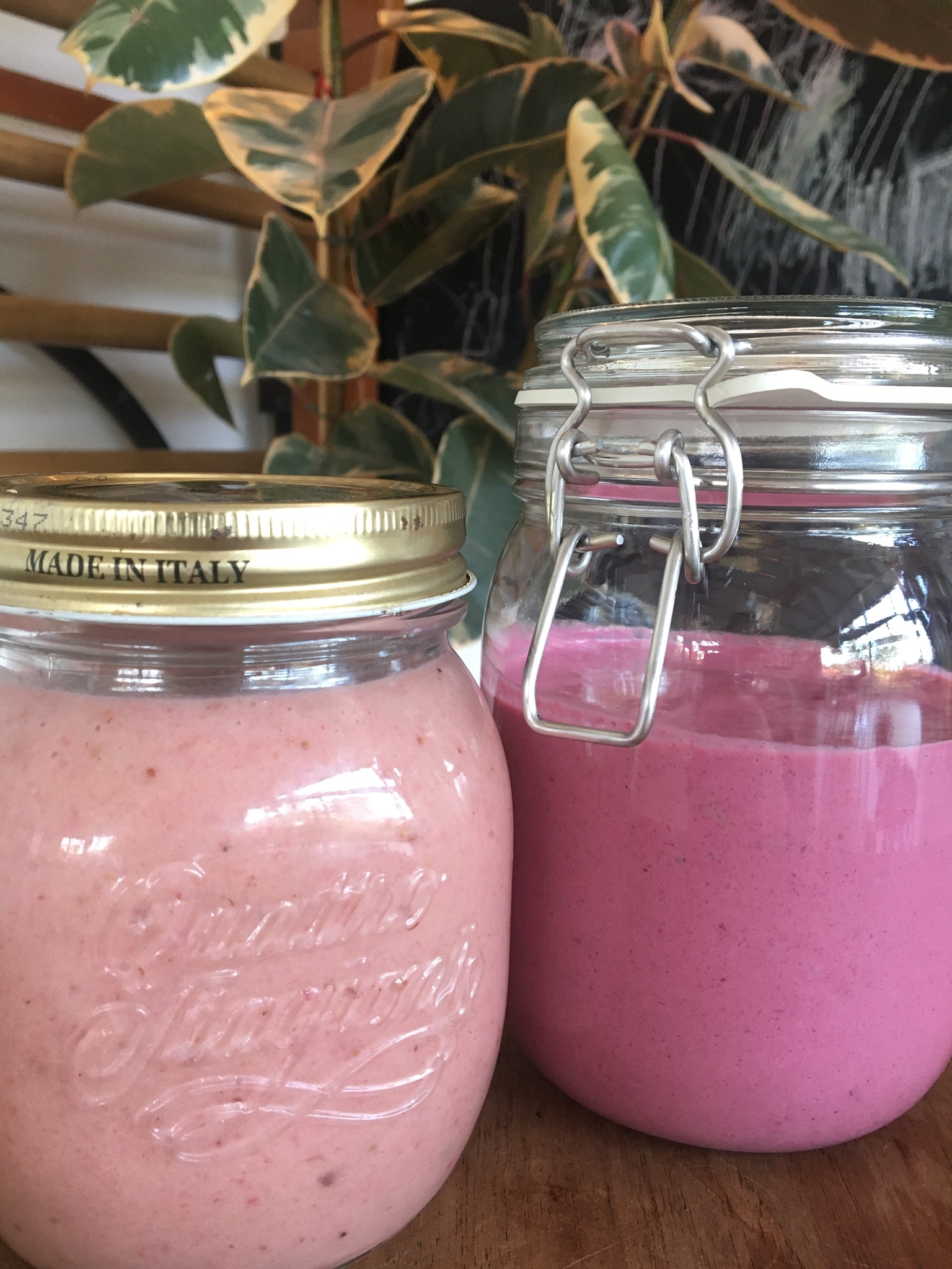 smoothie-rode-biet-en-framboos